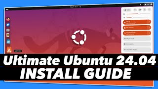 How TO Install Ubuntu 24.04 LTS EASILY  // NEW Ubuntu 24.04 Installation Guide