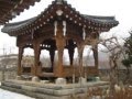 Традиционный корейский дом Ханок(внутренний двор)