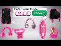 REDEEM THESE NEW ROBLOX FREE HAIR ITEMS &amp; PROMOCODES 🎁 (BARBIE Roblox Event 2025)