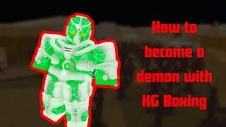 [YBA] I became a demon with HG Boxing (How to win SBR with HG)