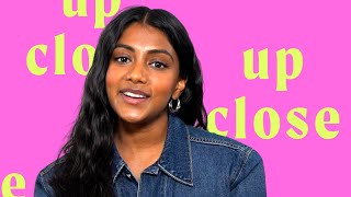 Charithra Chandran on the Bridgerton group chat, beauty secrets and her dream role | Cosmopolitan UK