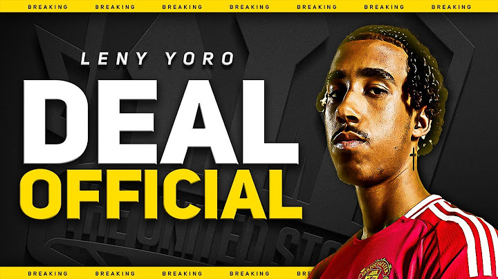 OFFICIAL! Leny YORO SIGNS For UNITED! Man Utd Transfer News