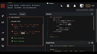 Codewars: Extracting pairs of char from a string (Py)