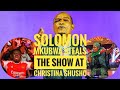 SOLOMON MKUBWA STEALS THE SHOW AT CHRISTINA SHUSHO CONCERT | SHUSHA NYAVU LIVE | WORSHIP |CHURCHILL