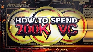 THE BEST WAY TO SPEND 200K VC UPGRADING YOUR PLAYER