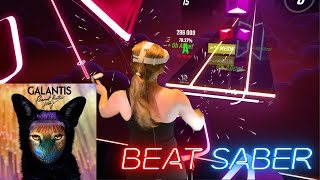 Galantis - Peanut Butter Jelly (Expert+) || BeatSaber || Mixed Reality