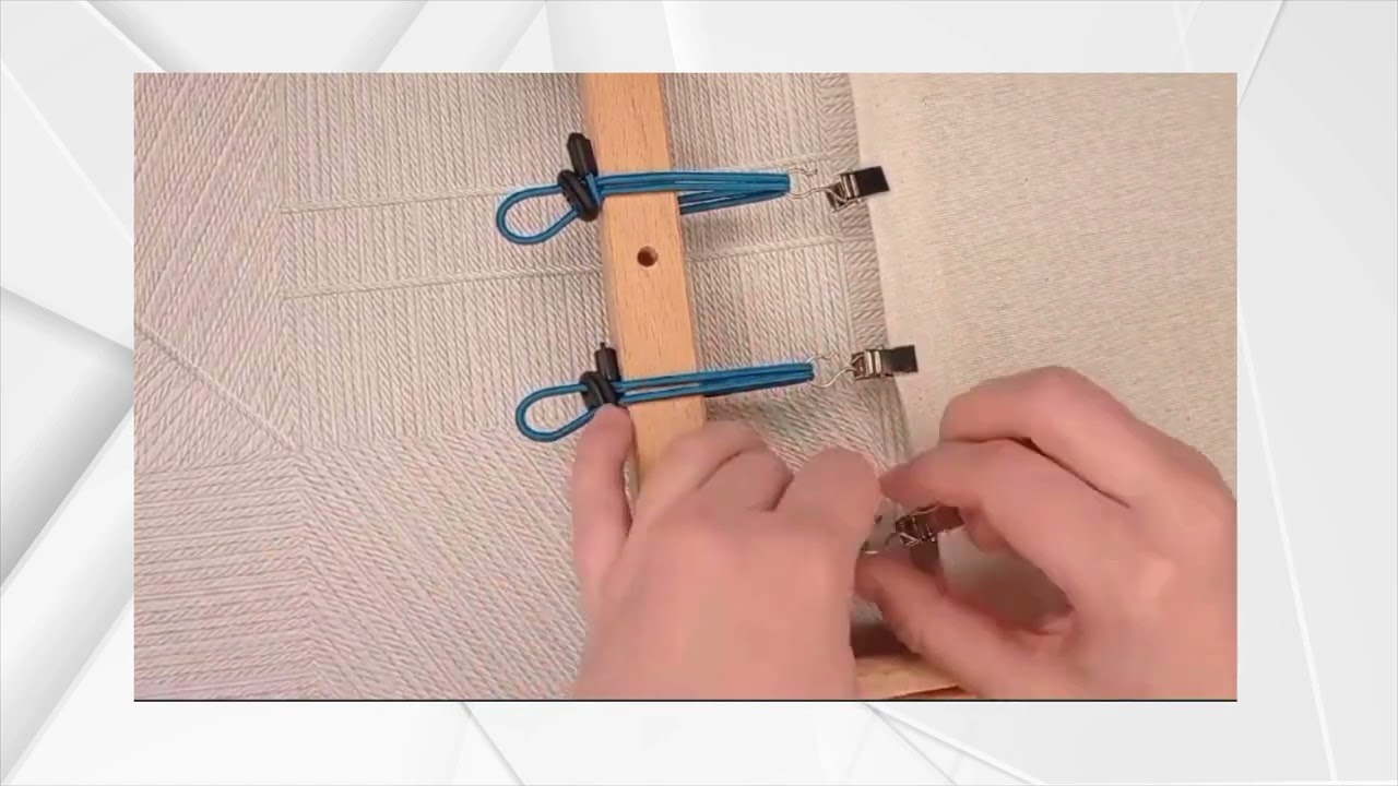 Tension clips for cross stitch Tensioners for embroidery frames scroll frame rotate tightening