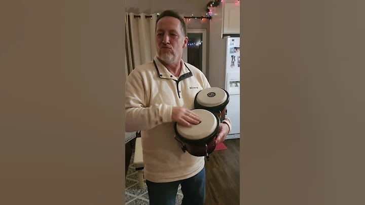 New Year Bongo Player