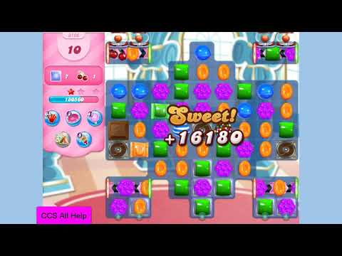 Candy Crush Saga Level 3126 25 moves NO BOOSTERS Cookie