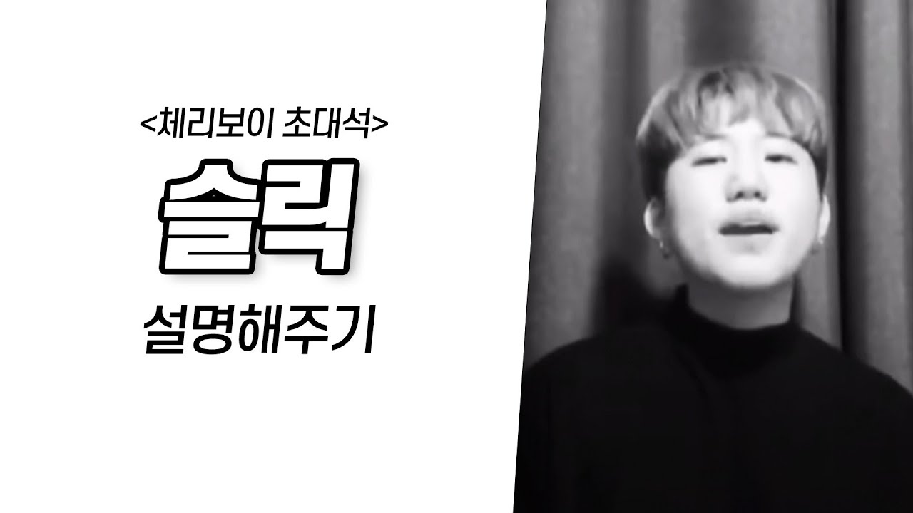 슬릭 설명회 | 체리보이 초대석