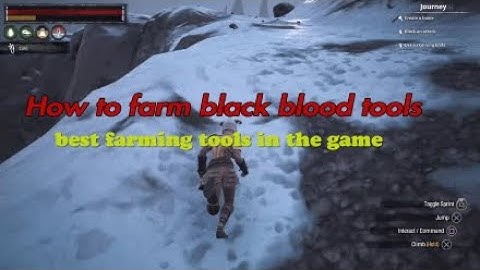 How to farm Black Blood tools (Best tools on Conan Exiles)