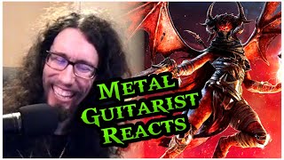 Pro Metal Guitarist REACTS: Metal Hellsinger - Blood and Law ft. Mikael Stanne of Dark Tranquillity