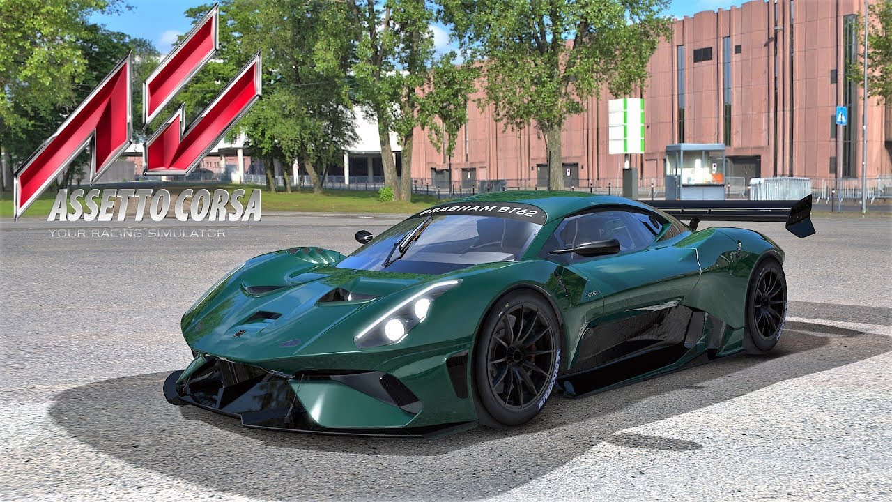 Time Attack Tuesday: Brabham BT62 on Goodwood Circuit gaming logo