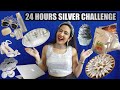 I used only silver things for 24 hours challenge  garimas good life