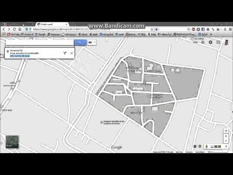 การสร้างแผนที่ด้วย Google Map