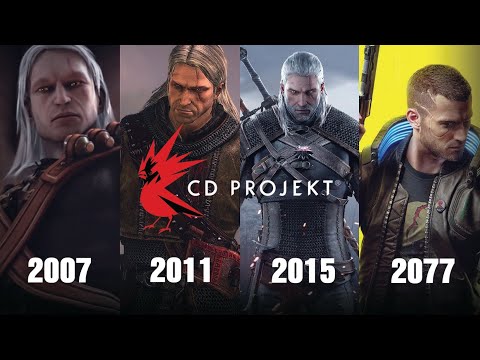 Evolution of CD Projekt Red Games 2007-2020 