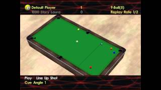 Virtual Pool 3 ... (PS1) Gameplay