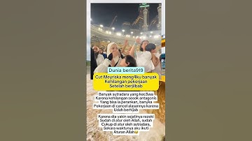 banyak kehilangan pekerjaan usai putuskan berhijab #shorts #beritaviral #gosip