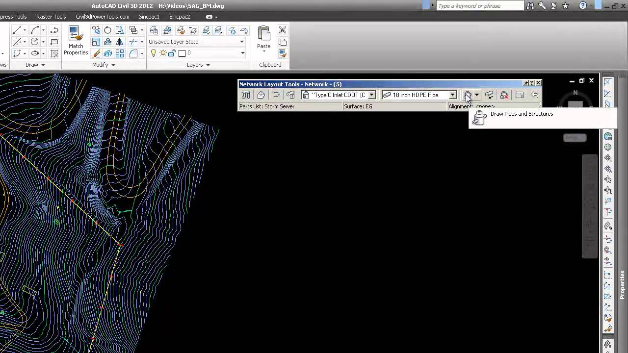 Pipe Network Creation - YouTube