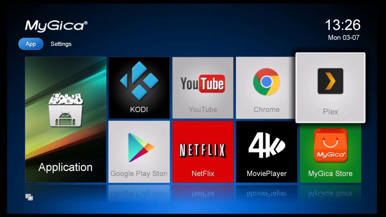 Change A Home Screen Icon On A MyGica Media Player YouTube
