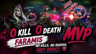 FARAMIS PURE ROAM 0 Kills 0 Deaths STILL MVP 💀 (ANTI MARCEL) | MLBB