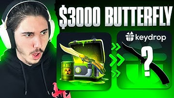$4,000 CASE BATTLE… AND WE HIT A $2,000 BUTTERFLY KNIFE!! (Keydrop Promo Code 2025)