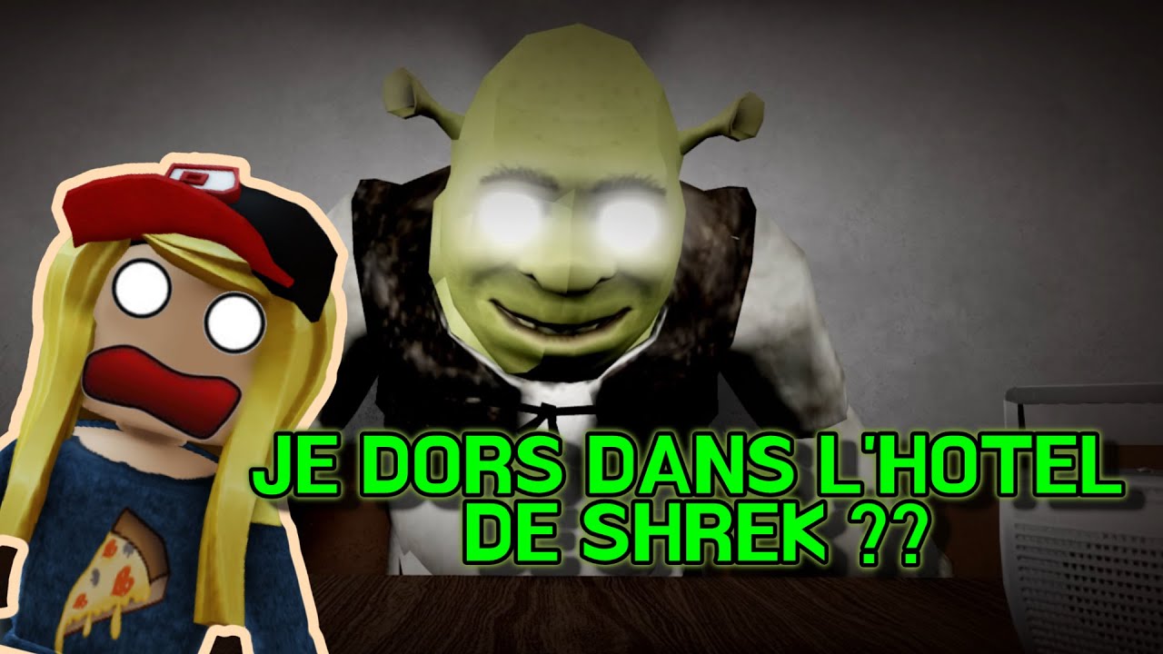 JE DORS DANS L'HOTEL DE SHREK // Compilation de jeux Roblox