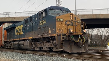 CSX M216-01 with 5294 Leading