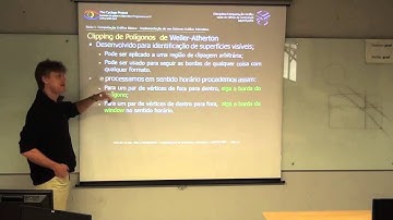 INE 5420 - Computação Gráfica (2015.2) Clipping Parte 2 - Polígonos e Windows não Retangulares