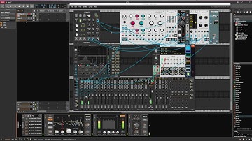 VCV Rack 2 Pro in BitWig on MacOS