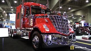 2015 International LoneStar Truck with Cummins ISX 450hp Engine - Exterior, Interior Walkaround