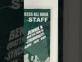 BENNIE K TOUR STAFF PASS #Shorts