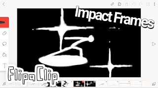How to animate Impact Frames on FlipaClip