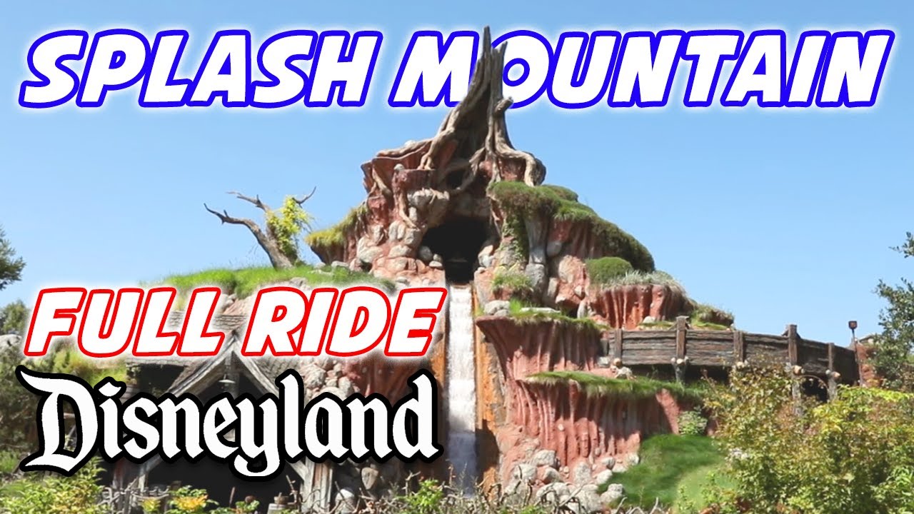 Splash Mountain Full Ride Front Seat POV 2023 YouTube