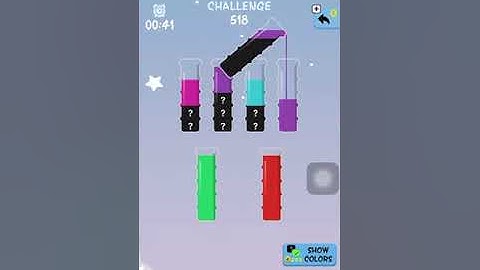 Water Color Game Challenge No 518