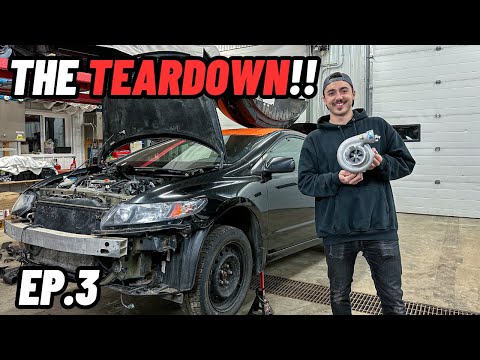 TURBO 8th Gen Honda Civic Build | Ep.3 (The Teardown)