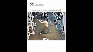 When Gym Bros Try Too Hard to Impress Each Other 😂