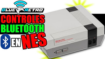 CONTROLES BLUETOOTH en: NES.  #BLUERETRO