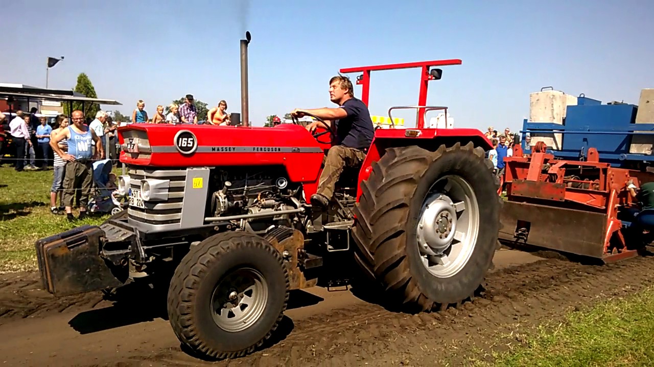 Trecker Treck 2015, MF 165 - YouTube