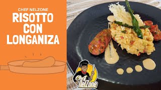 Como cocinar un RISOTTO con Longaniza. Chef Nelzone. Episode #7 #risotto #longaniza