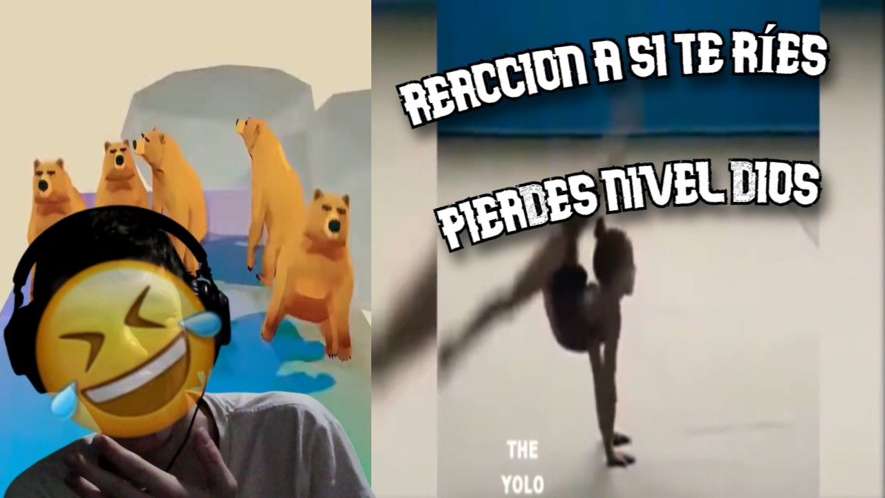 😈🔥 REACCIONANDO al reto “Si te ríes, PIERDES” | NIVEL DIOS 💀😂