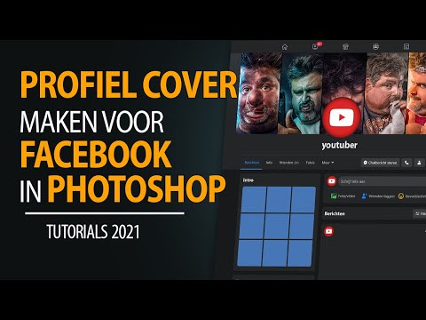 Facebook cover maken in Photoshop voor artiesten en fotografen.
