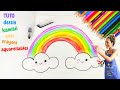 Dessin kawaii 3 crayonsaquarellables dessin tutodessinfacile