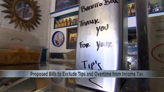 Iowa lawmakers propose bills to exclude tips and overtime from individual income tax.