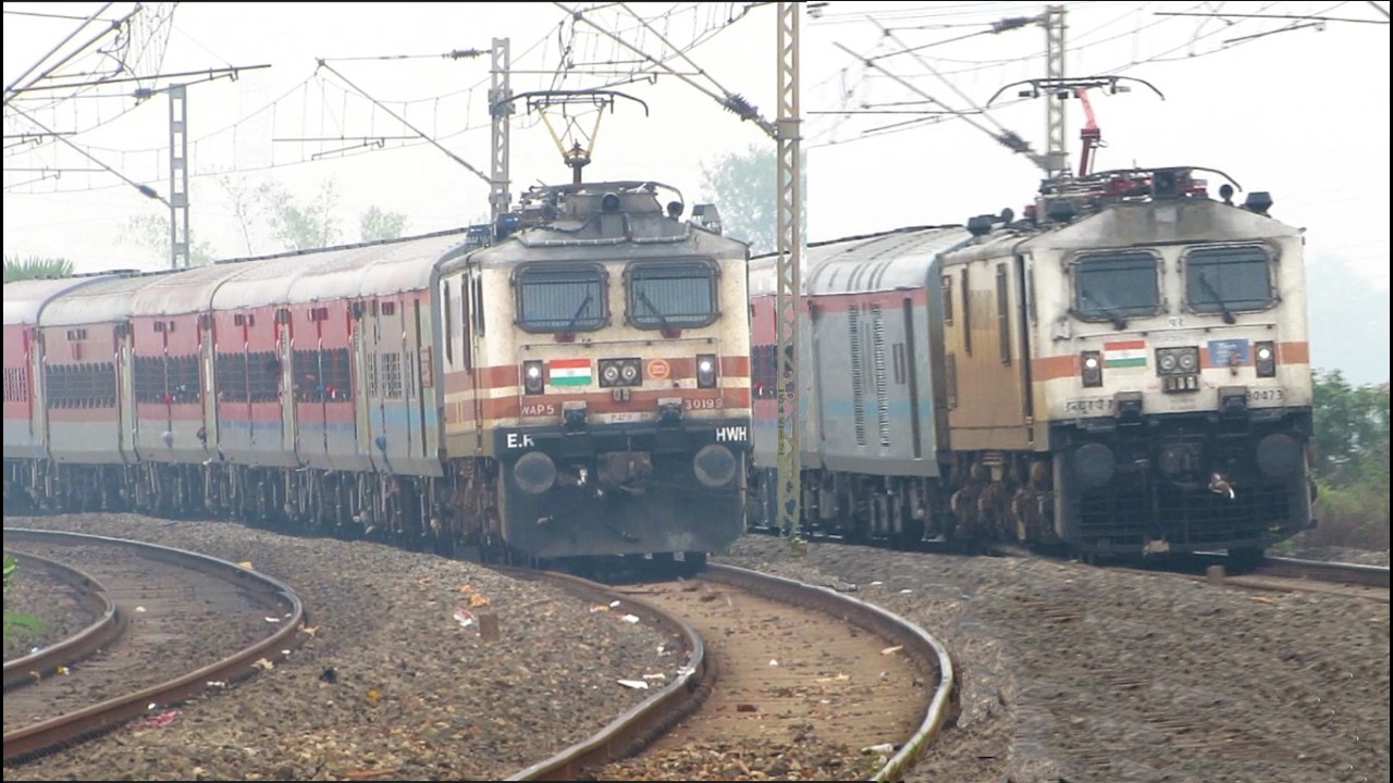 [20 in 1] High Speed Trains🔥 Rajdhani+ Poorva+ Coalfield+ Jan Shatabdi+ Ajmer SF- Indian Railways