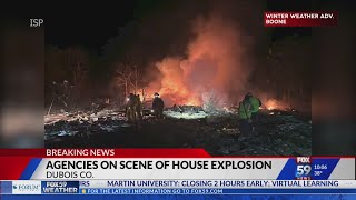House explosion in southern Indiana heard from 10 miles away