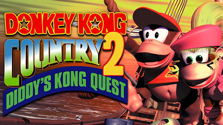 Donkey Kong Country 2: Diddy's Kong Quest - Full Game 102% Walkthrough (No Damage)