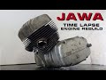 ЯВА Капиталка за 5 минут | Time Lapse Rebuild engine Jawa 634