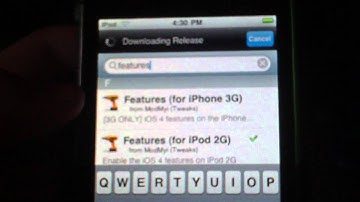 Multitasking, Battery Percentage, and Background Wallpaper on iPod 2G and iPhone 3G
