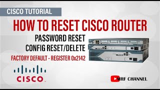 How To Reset Cisco Router - Password & Config Reset to Factory Default [Config Register 0x2142] screenshot 2